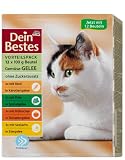 Dein Bestes Katze Gelee Gemüse, 2er Pack (2 x 1.2 kg)