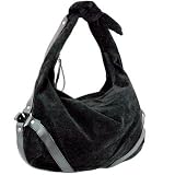 Faux Suede Fashion Handbag