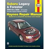 SUBARU LEGACY & FORESTER, 2000-2006 (Haynes Repair Manual)
