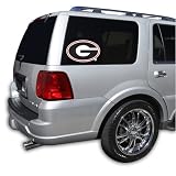 Georgia Bulldogs Cutz (10x12) (10x12) Set of 4 Glass Window Tattoos - NCAA College Athletics