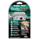 Swiss+Tech BGCSOR-PS BodyGard Emergency Hammer with Seat Belt Cutter and LED.