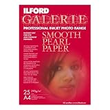 Ilford Galerie Smooth Pearl  21 X 29.7 (A4) X 25 Sheets - 290Gsm Inkjet Media