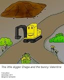 Digger Draga and the bunny Valentine