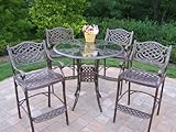 Oakland Living Hummingbird Mississippi 42 Inch 5pc Bar Set