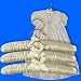 Gift Pack of 3 Gorgeous Soft White Satin Padded Coat Hangers 27cm wide - for Baby & Toddler Clothes, Christening Gowns etc.