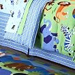 Wild Animals Queen Bed Skirt by Olive Kids
