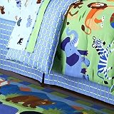 Wild Animals Queen Bed Skirt by Olive Kids