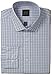 Oxford NY Men's Plaid Spread Collar