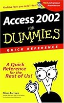 Access 2002 for Dummies: Quick Reference