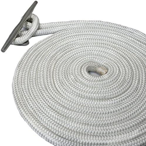 Made in the USA 3/4" Premium Double Braid Nylon Dockline