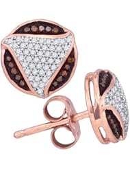 0.25CTW-DIA MICRO-PAVE EARRINGS