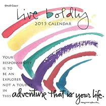 2015 Live Boldly Wall Calendar
