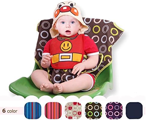 Ghaziman Baby Portable High Chair Travel Highchair Safety Harness Foldable Baby Easy Seat