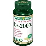 Nature's Bounty Super Strength D-2000 IU, Softgels