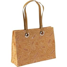 Earth Axxessories Maldives Paisley Jute Tote