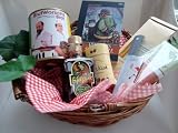 Pr�sentkorb f�r Krimifans, Krimikorb, Geschenkkorb " Schauriges aus der Eifel", Krimipr�sentkorb, Krimipr�sent, Krimi Korb
