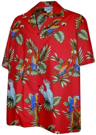 Red Hawaiian Shirt