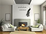 Peacock - Vinyl Wall Art Decal Stickers Decor Graphics
