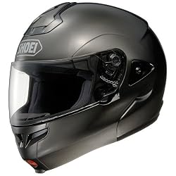Shoei Metallic Multitec Modular Street Racing Motorcycle Helmet - 2009 Model