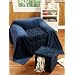 Homescapes - Arm Chair Booster Cushion - NAVY Blue - 100% Cotton Velvet Fabric and supportive cotton Comfort Enhancer filling.