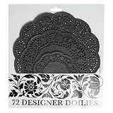 Review Lavington at Home  / 72 Black Paper Doilies