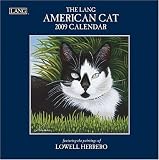 American Cat by Lowell Herrero 2009 Lang Small Wall Calendar