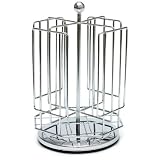 Lipper International Coffee T-Disc Organizer, Chrome