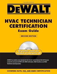DEWALT HVAC Technician Certification Exam Guide (Dewalt Exam/Certification Series)