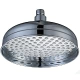 51wivJ6UhKL. SL160  12 BATHROOM SOLID CHROME APRON MIXER SHOWER HEAD