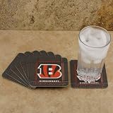 NFL Cincinnati Bengals 8-Pack Absorbent PaperKraft Coasters