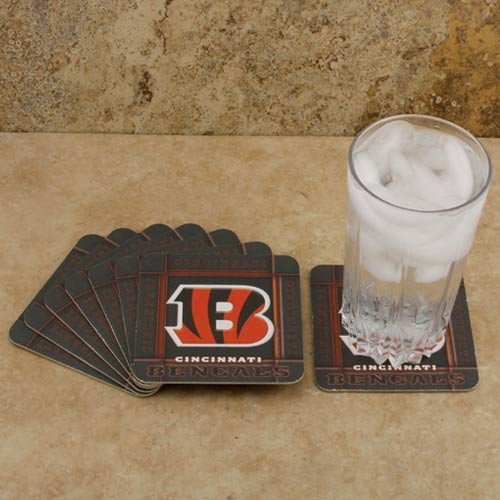 Cincinnati Bengals 8-Pack Absorbent PaperKraft Coasters