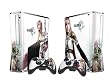 Final fantasy Protector Skin Decal Sticker for Xbox 360 Slim (1 piece for the game console & 2 pieces for 2 controllers)