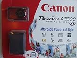 Canon A2200 Digital Camera Kit - Red