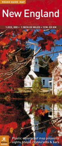 City Travel Guides Discounted  Books : The Rough Guide Map to New England