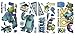 RoomMates RMK2243SCS Monsters University Peel and Stick Wall Decals