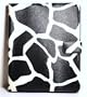 Stylish Zebra Giraffe Pattern Landscape Style Padfolio Carry Pouch Case with Magnetic Closure Clasp for Apple iPad + Premium Screen Protector