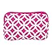 Patterned Polyester Zipper Closure Accessory Pencil Case - 8