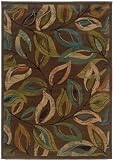 Oriental Weavers Sphinx EME-1999 Brown/Green Color Machine Made American