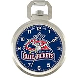 NHL Men's NHL-PW-CBJ Pocket Collection Columbus Blue Jackets Pocket Watch
