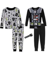 Star Wars Big Boys' Star Wars Rebels Four-Piece Cotton Pajama Sets