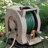 Outdoor Living : Suncast Corporation RSCS100 No-crank Swivel Base Hose Reel 100'