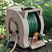 Suncast RSCS100D 100-Foot Hydro Powered Auto Rewind Hose Reel with Swivel Base