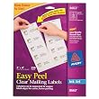Inkjet Mailing Labels, 2"x4", 250/PK, Clear