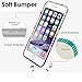 iPhone 6s/6 Plus Case, [Night Glow] Cute HD Vintage Tribe Animal Pattern Design Rubber Gel Flexible TPU Durable Soft Cover for iPhone 6s Plus-Elephant