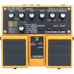 New Boss OD20 Drive Zone Overdrive/Distortoin Pedal OD-20