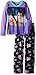 STAR WARS Big Girls 2-Piece Pajama Set, Purple, 10
