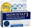 Monistat Combination Pack, 3-Ovule Insert with 3 Applicators & External Cream