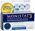 Monistat Combination Pack, 3-Ovule Insert with 3 Applicators & External Cream