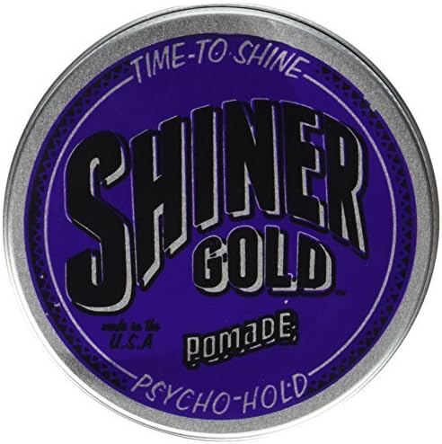 Shiner Gold Psycho Hold Pomade 4oz by SHINER GOLD