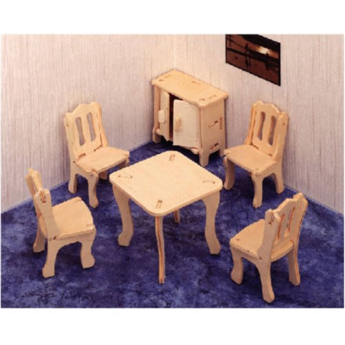 Childrens Toyshop  Toys : Dining Room 3D Woodcraft Construction Kit